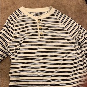 Goodfellow & CO striped long sleeve shirt